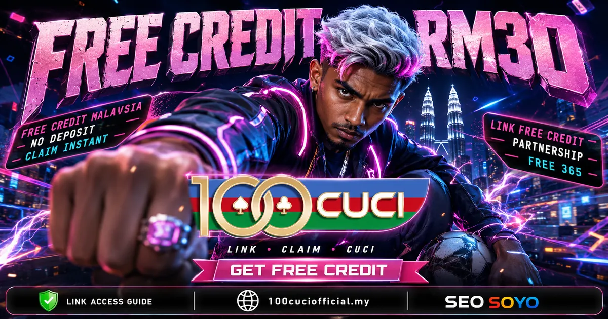 100cuci free credit